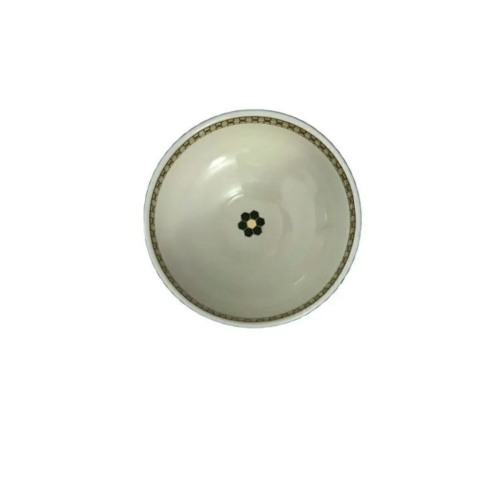 Anthropologie Bistro Tile Snack Nut Bowl Dish Tres Bien